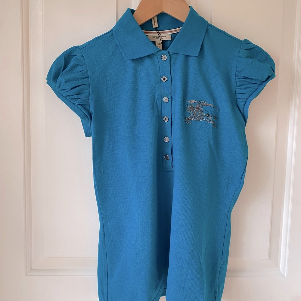 Burberry Puffed Sleeve Polo